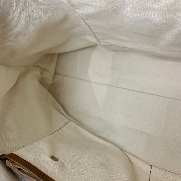 DARK'S Designs in Leather Tote American Bison Leather Made in USA - Picture 10 of 12